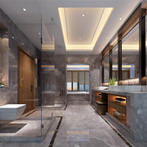 现代酒店卫生间 卫生间 客房卫生间 公共卫生间